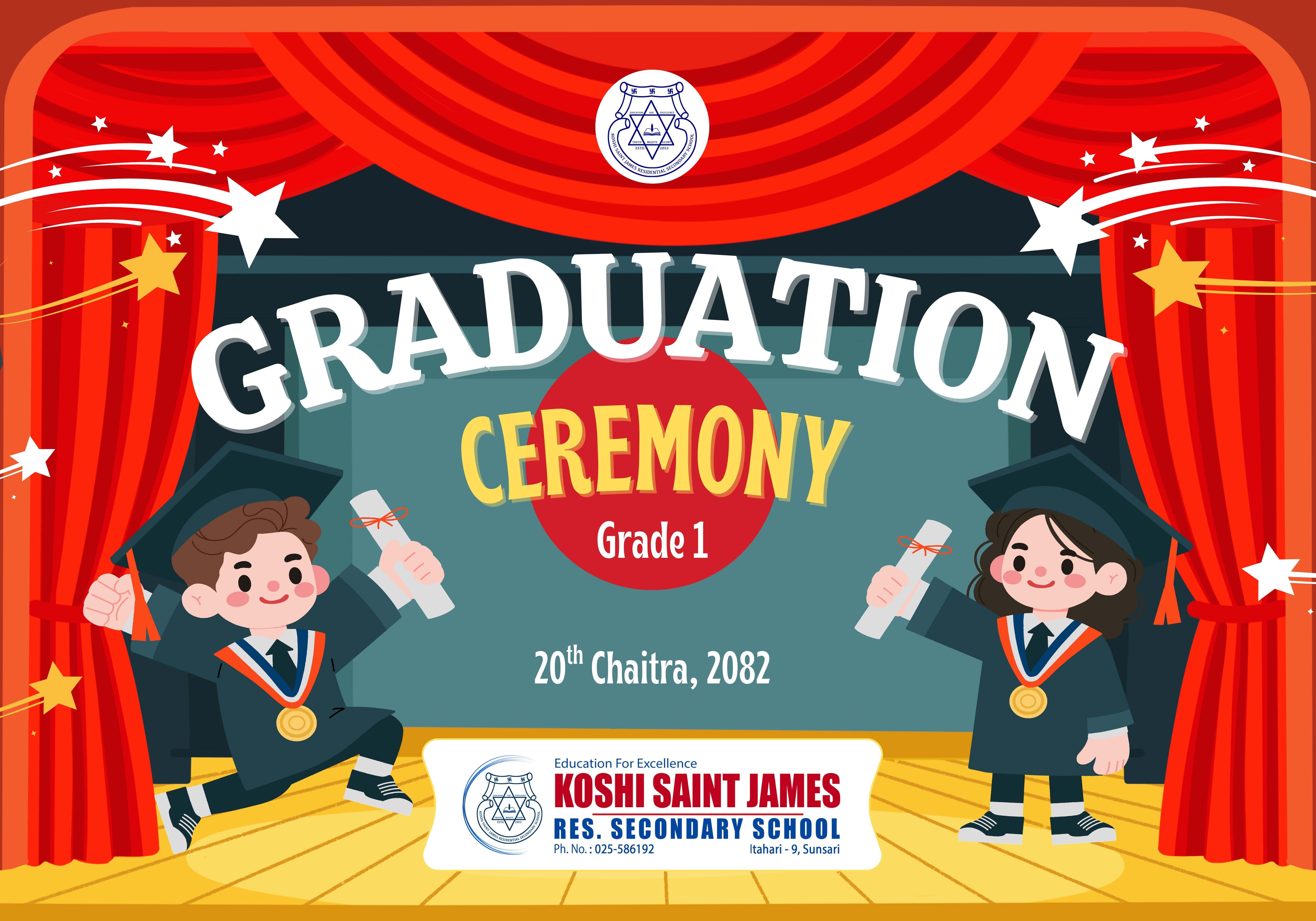 Graduation Ceremony 2082 - Grade 1